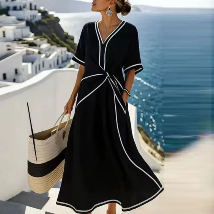 Markéta™ | Elegantní volný letní maxišaty