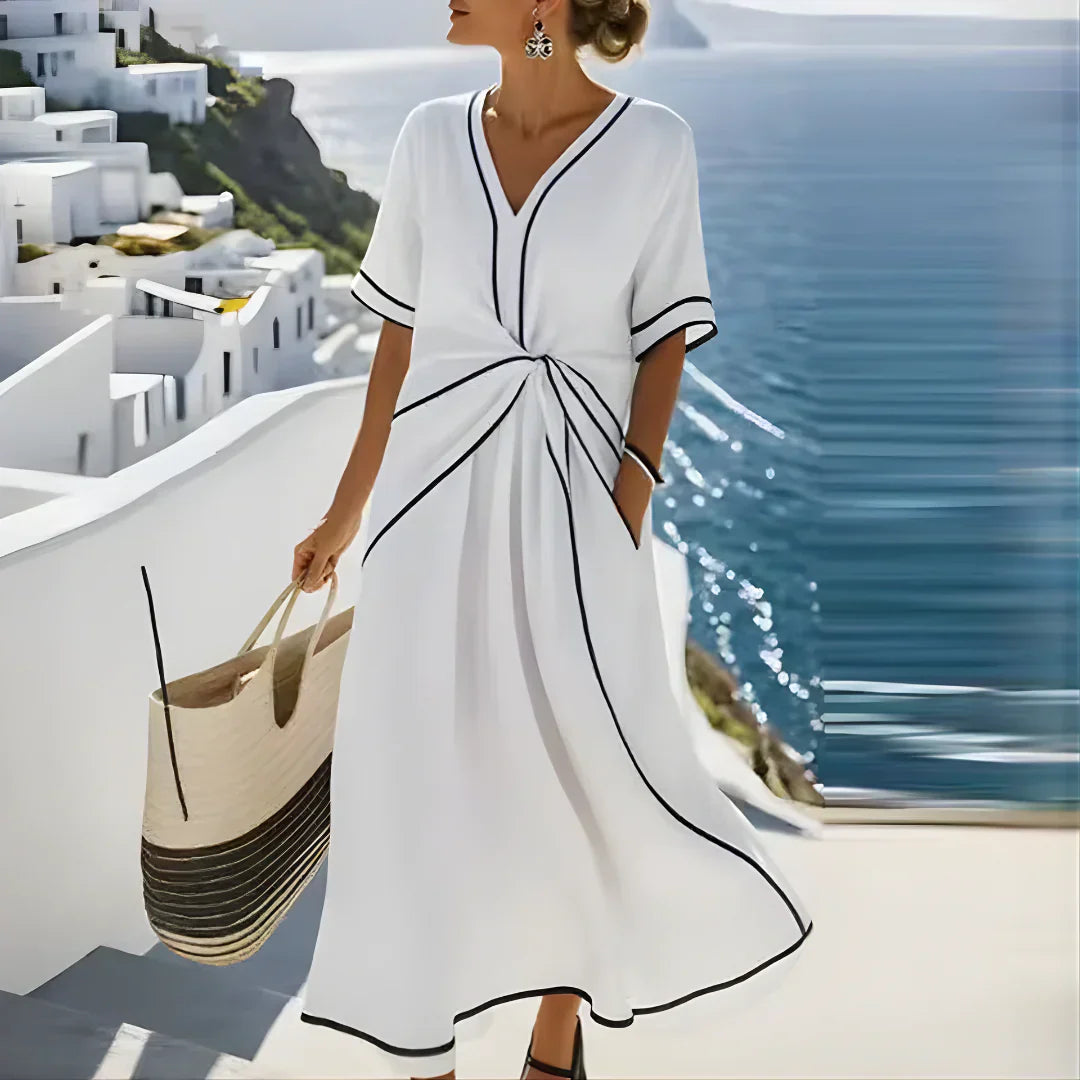 Markéta™ | Elegantní volný letní maxišaty