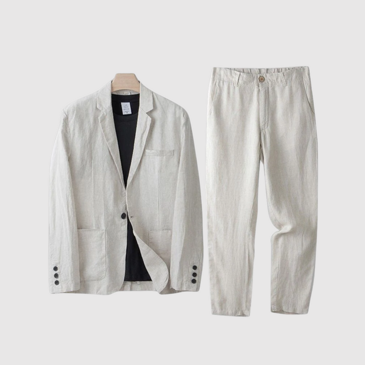 Benjamín | Lněný komplet s přirozenou elegancí