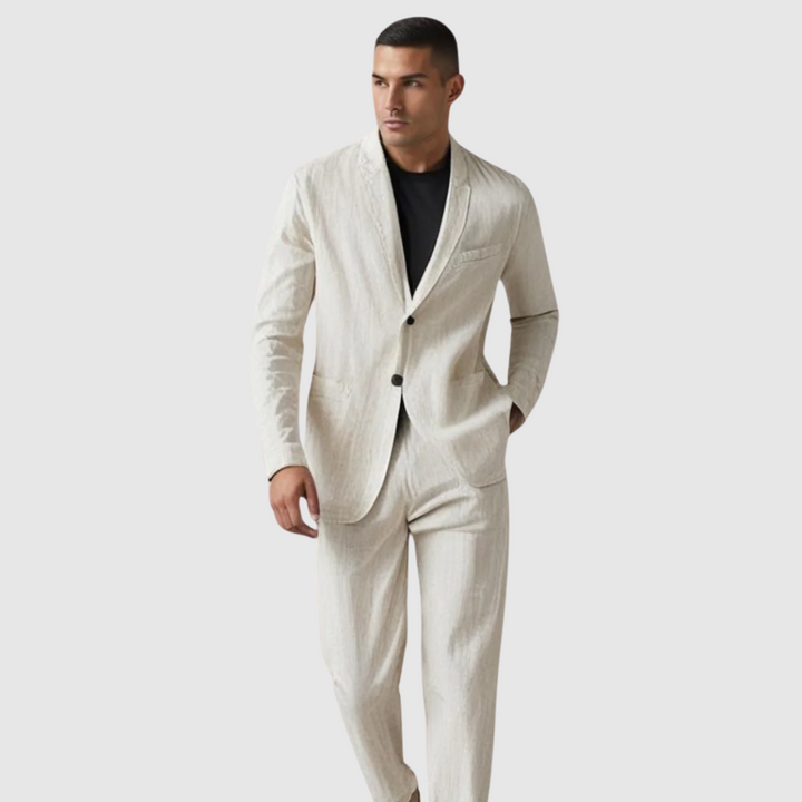 Benjamín | Lněný komplet s přirozenou elegancí
