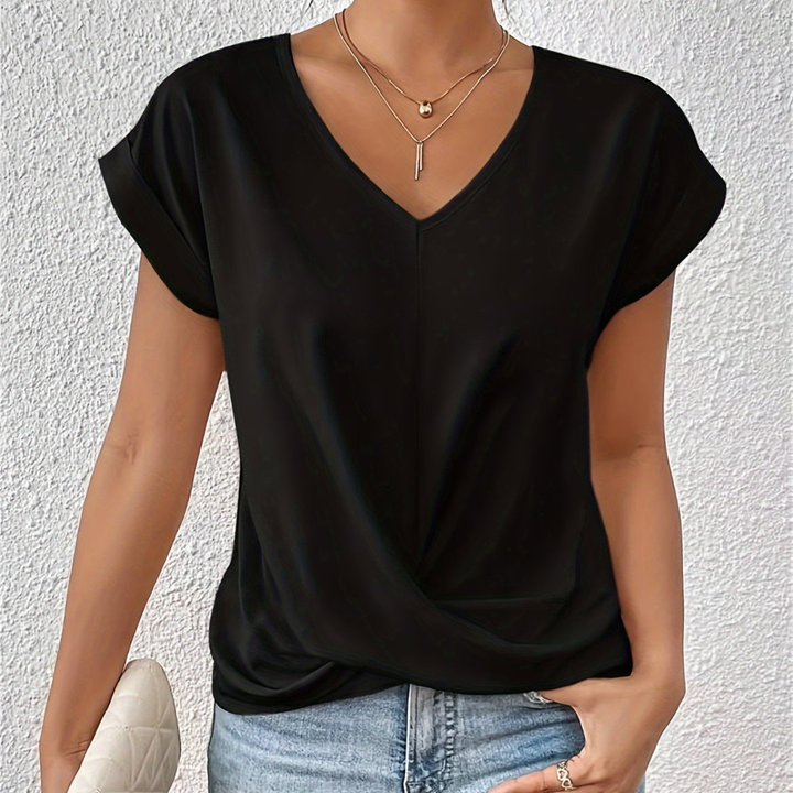 Marie™ | Elegantní top s hlubokým V-výstřihem