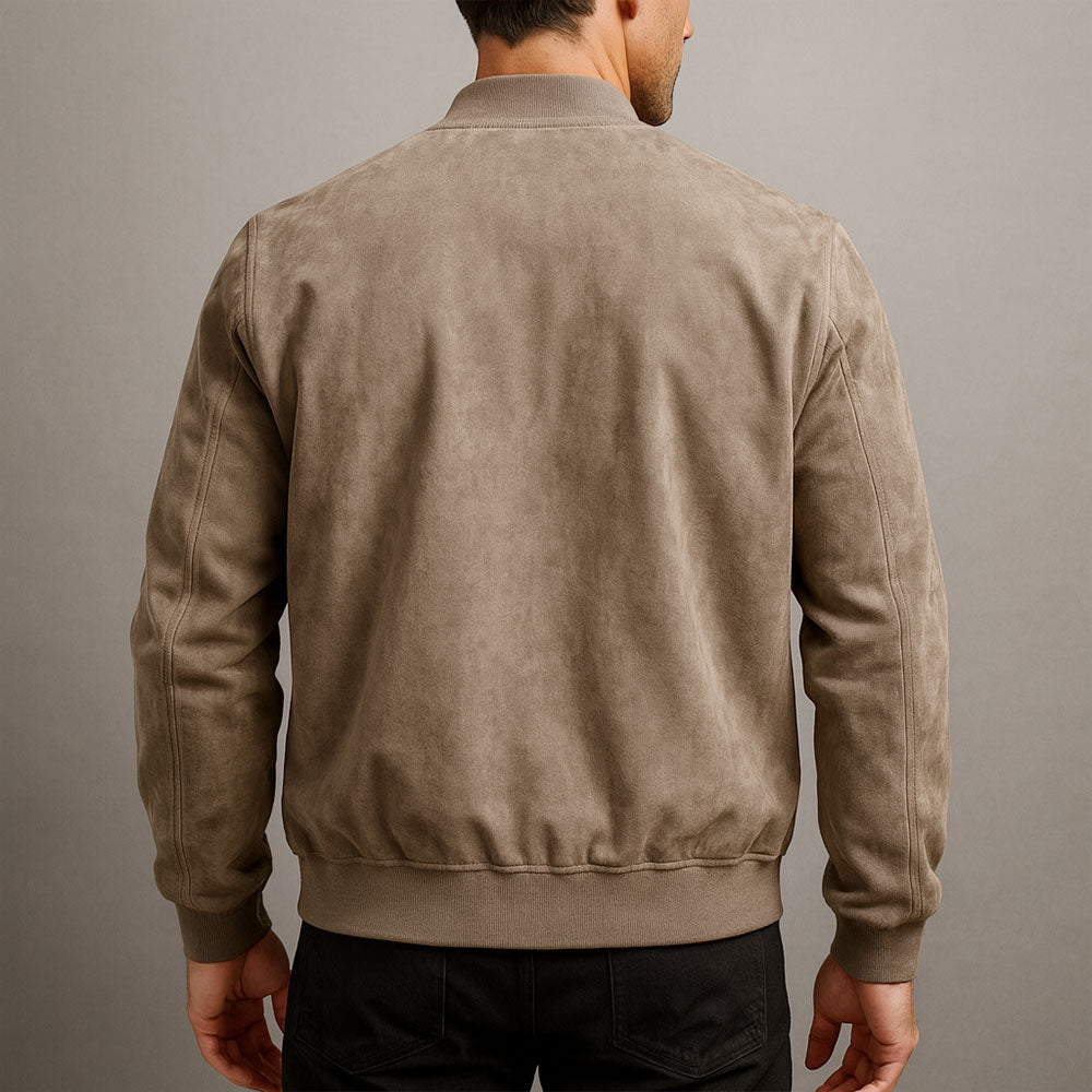 JAKUB | Semišová bomber bunda