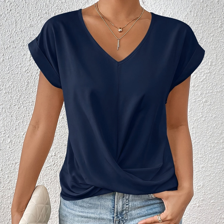 Marie™ | Elegantní top s hlubokým V-výstřihem