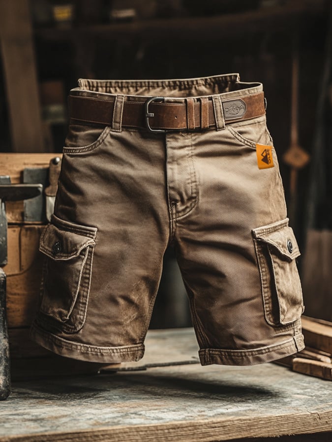 Renata™ | Pohodlné vintage cargo kalhoty s kapsami