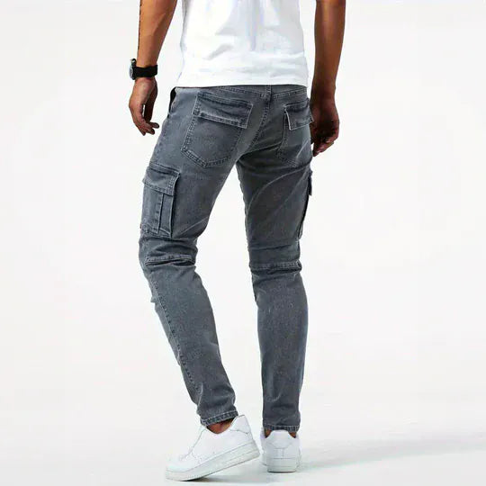 FILIP | Cargo džíny slim fit