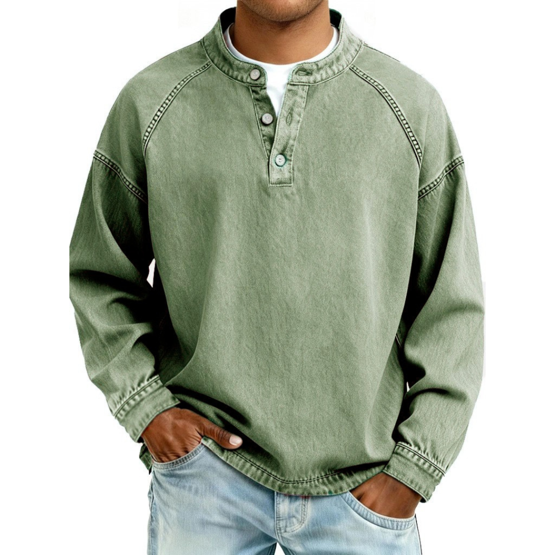 Lída™ | Vintage Henley tričko