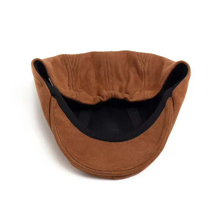 Michal | Klasický Suede pánský baret