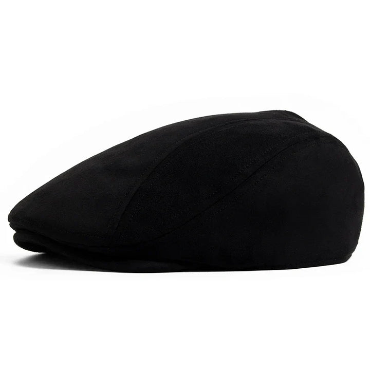 Michal | Klasický Suede pánský baret
