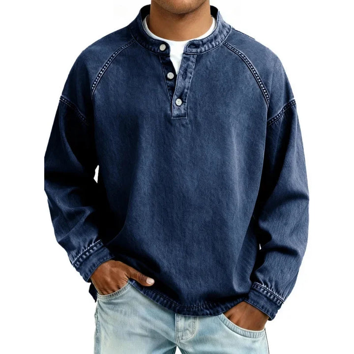 Lída™ | Vintage Henley tričko