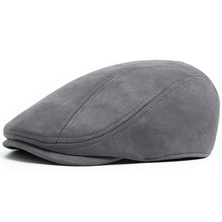 Michal | Klasický Suede pánský baret