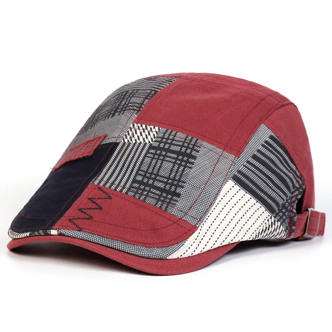 Kamil | Patchwork pánská čepice