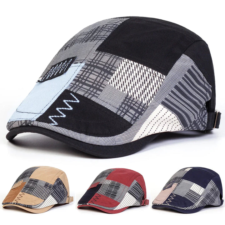 Kamil | Patchwork pánská čepice