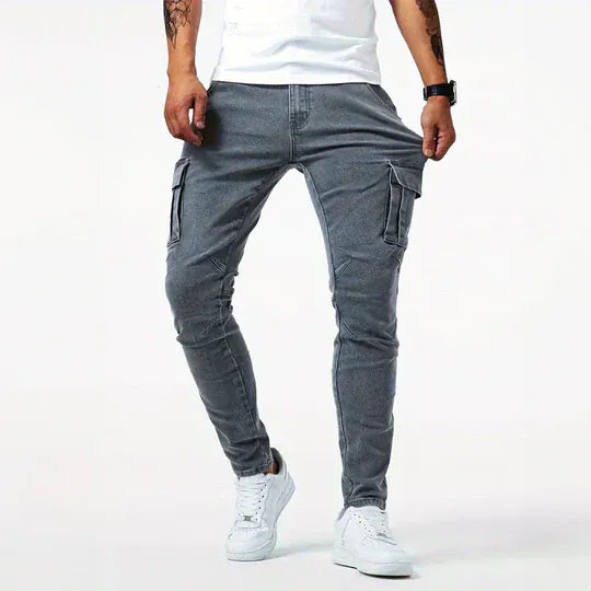 FILIP | Cargo džíny slim fit