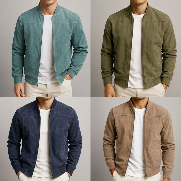 JAKUB | Semišová bomber bunda