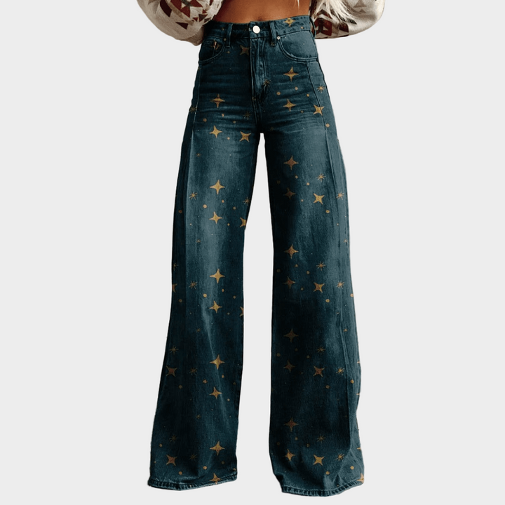 Vintage boho kalhoty